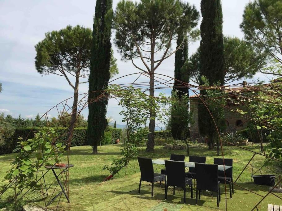 Eco-Chic Retreat: Countryside Oasis Near Florence Pozzolatico Exterior foto